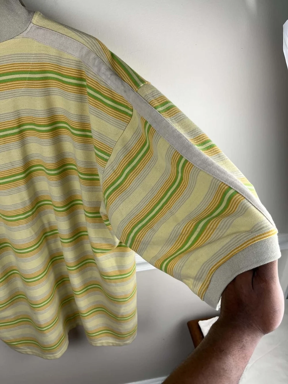 Vintage 90s Polo Jeans Co. Ralph Lauren Striped Polo Shirt - Size 3X. #291